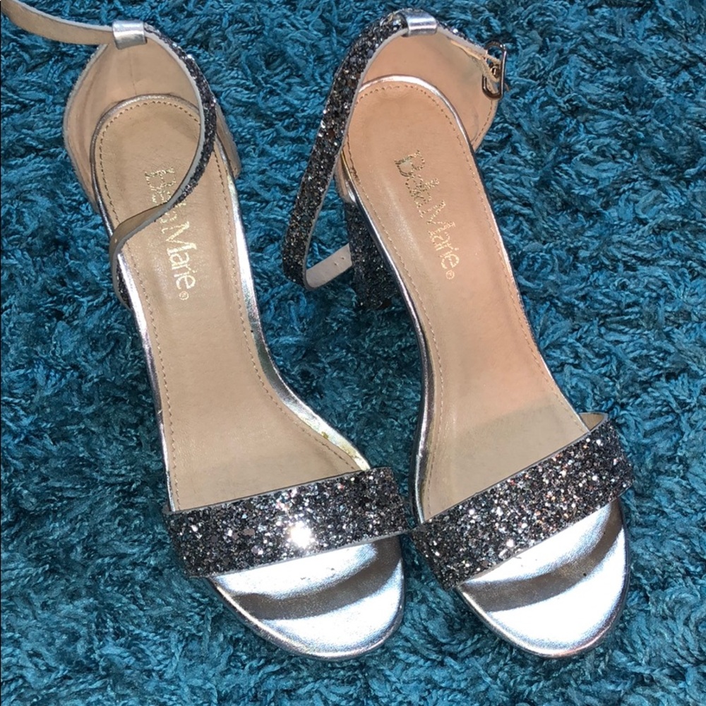 Silver heels